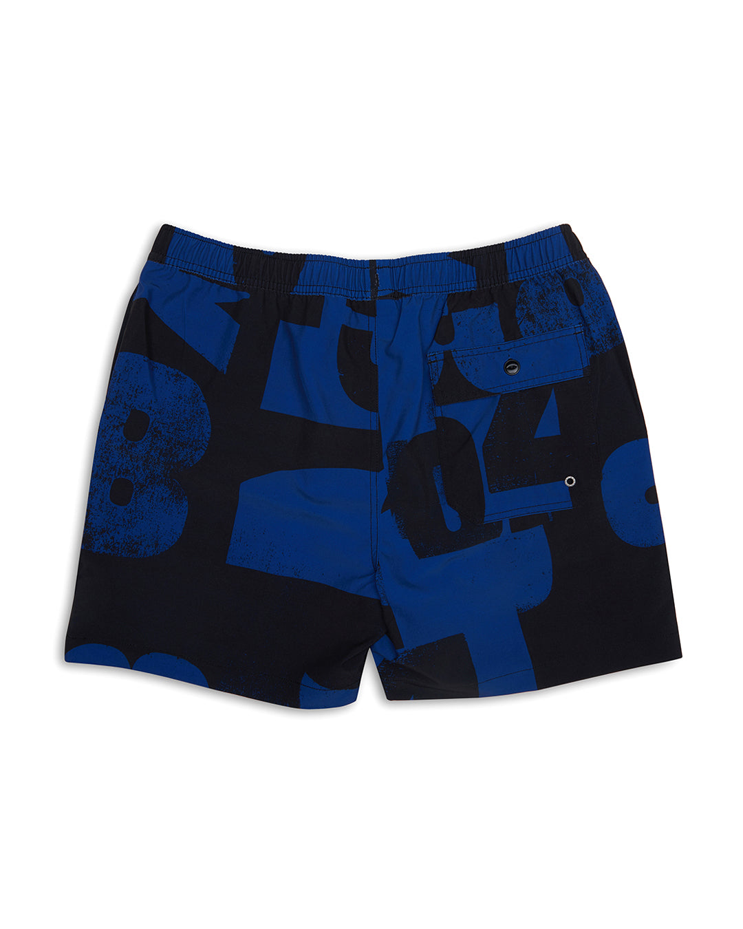 Arithmetic Boardshort - Blue|Flatlay