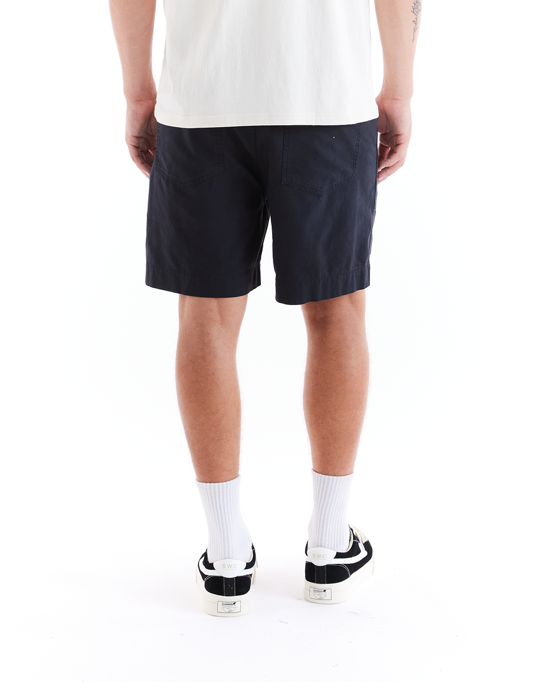 Poplin Harris Fatigue Short|Model