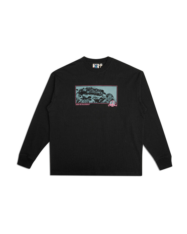 Piece Of Scrap LS Tee - Black