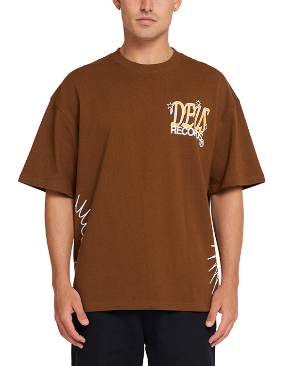 Shimmer Tee - Toffee Brown