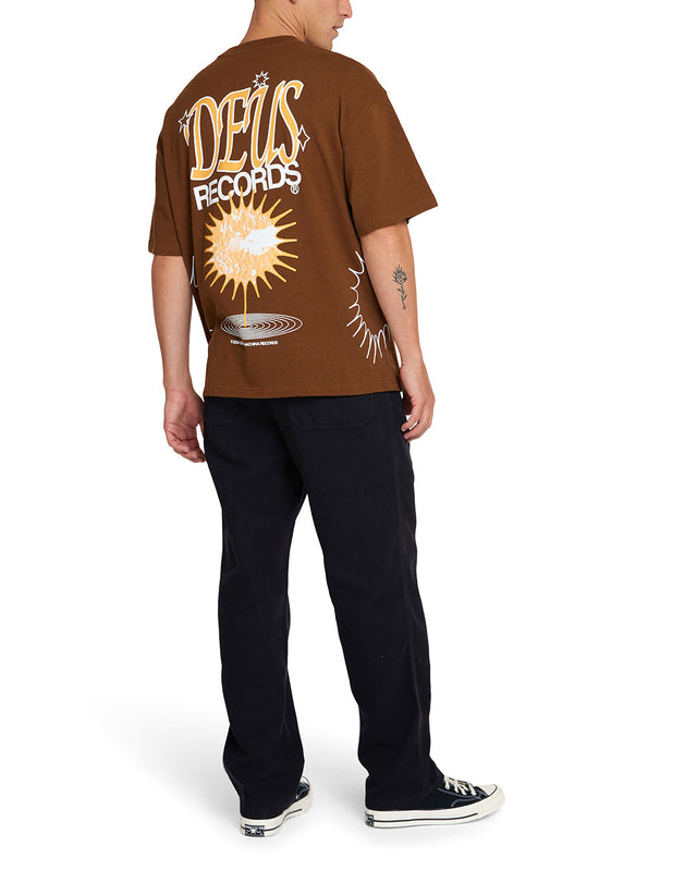 Shimmer Tee - Toffee Brown