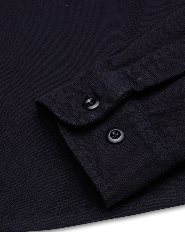 Too Busy Canvas Shirt - Anthracite