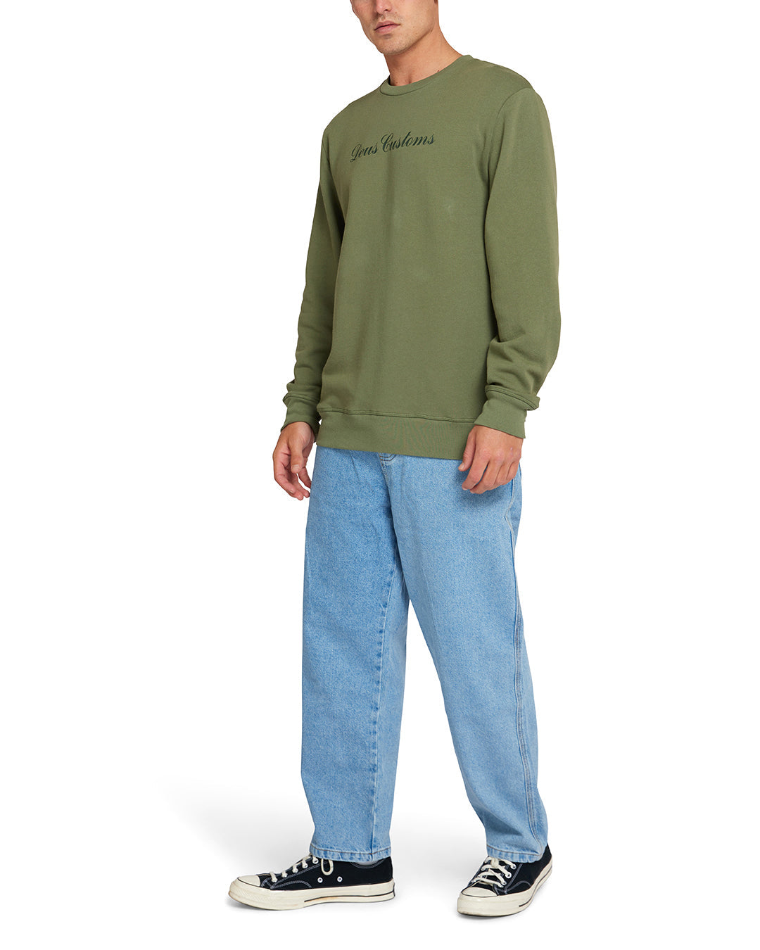 Impulse Crew - Lichen Green|Model