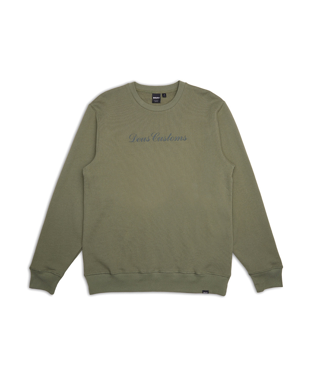 Impulse Crew - Lichen Green|Flatlay