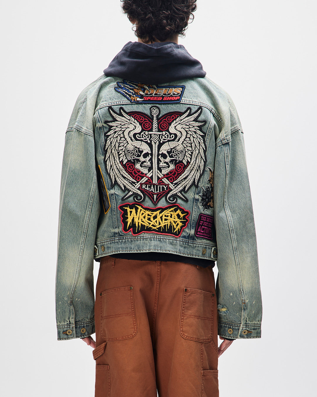 Jackets | Deus Ex Machina | Sasafras Jacket - Dirty Denim – Deus