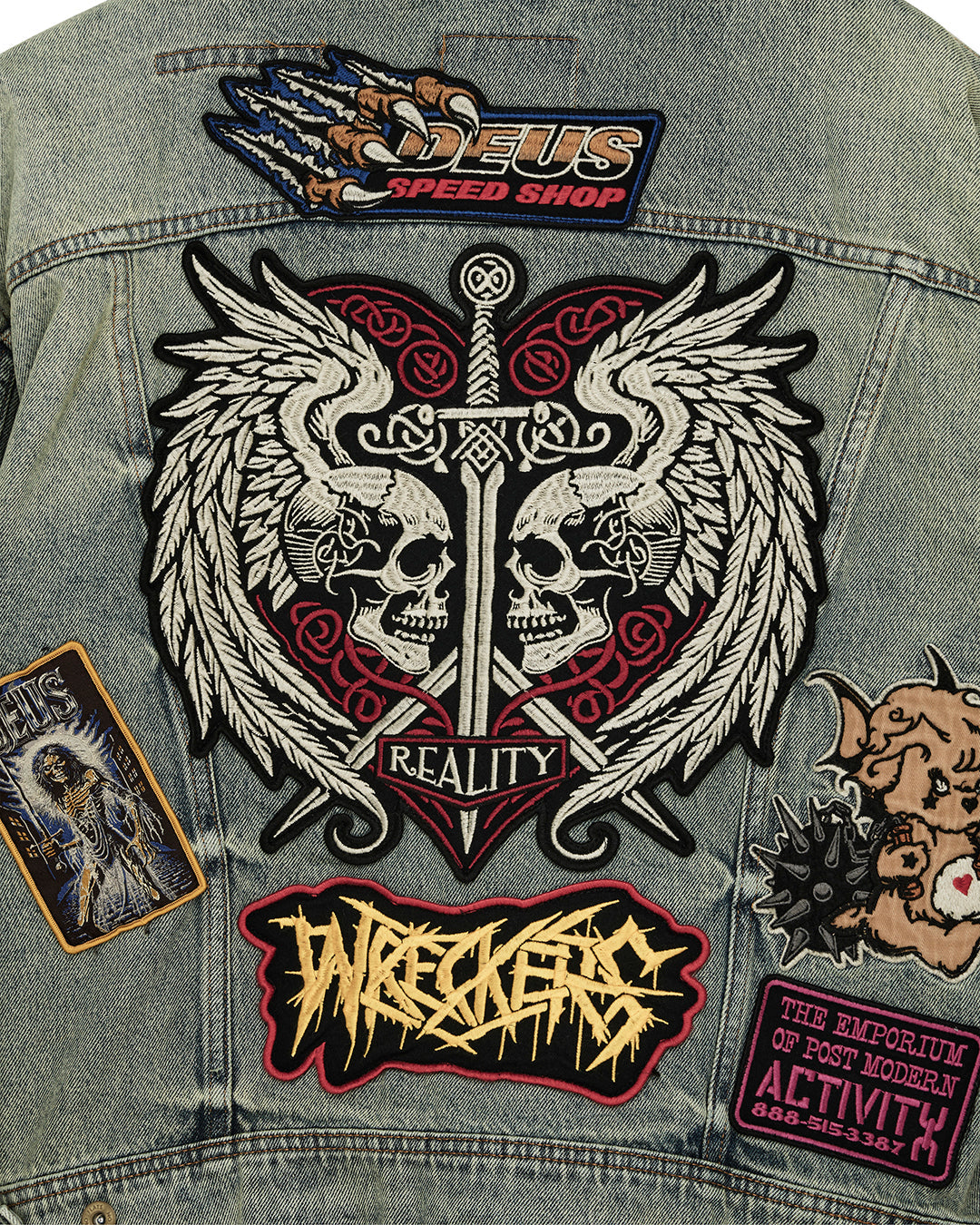 Jackets | Deus Ex Machina | Sasafras Jacket - Dirty Denim – Deus