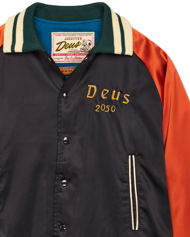 Off Beat Jacket - Bowling Orange