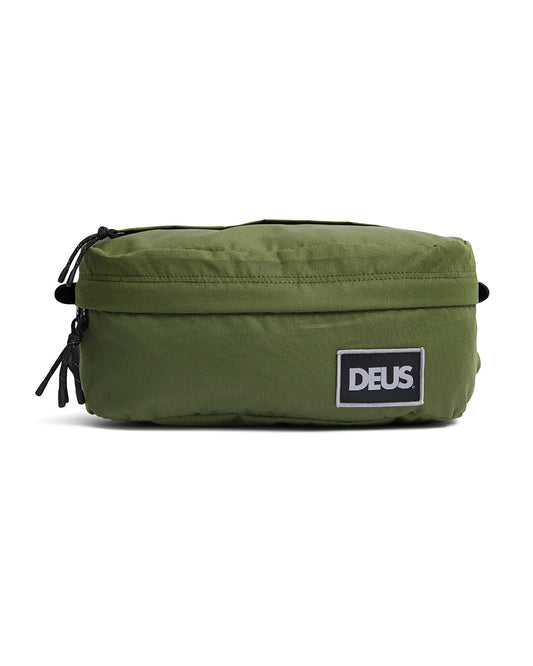 Nylon Fanny Pack - Olive|Flatlay