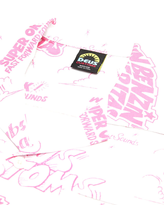 Dub Bass Shirt - Vintage White